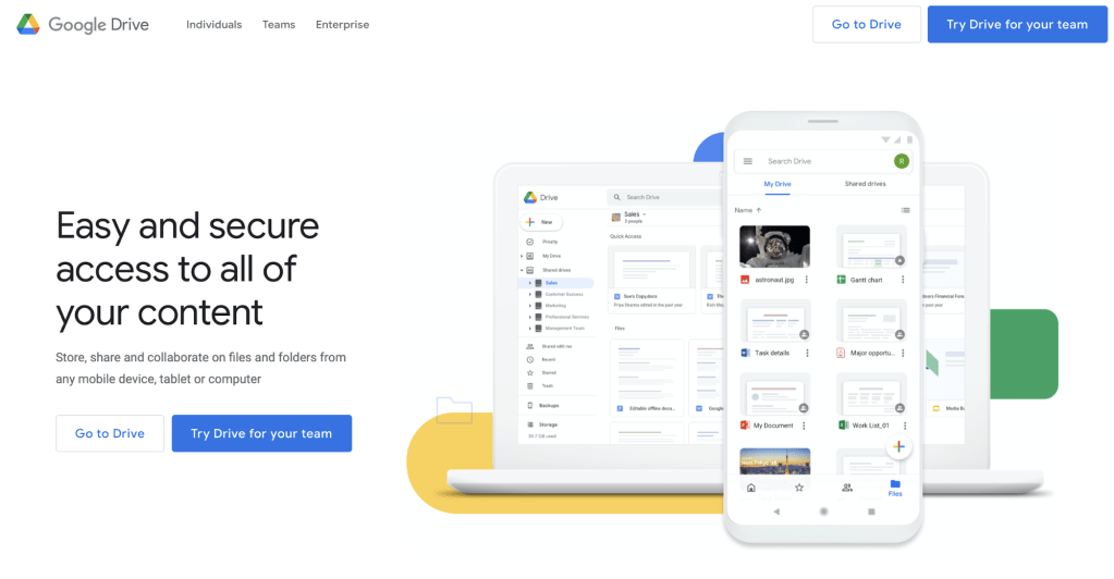 google drive cloud storage data backup