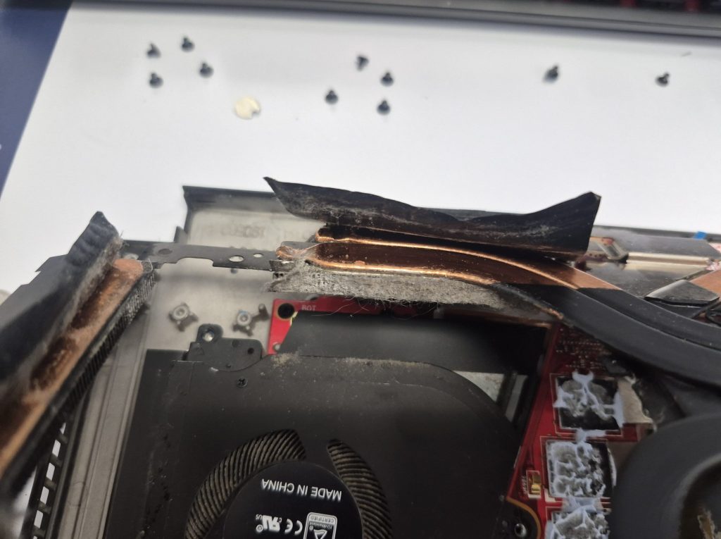clogged heatsink 4 plus years