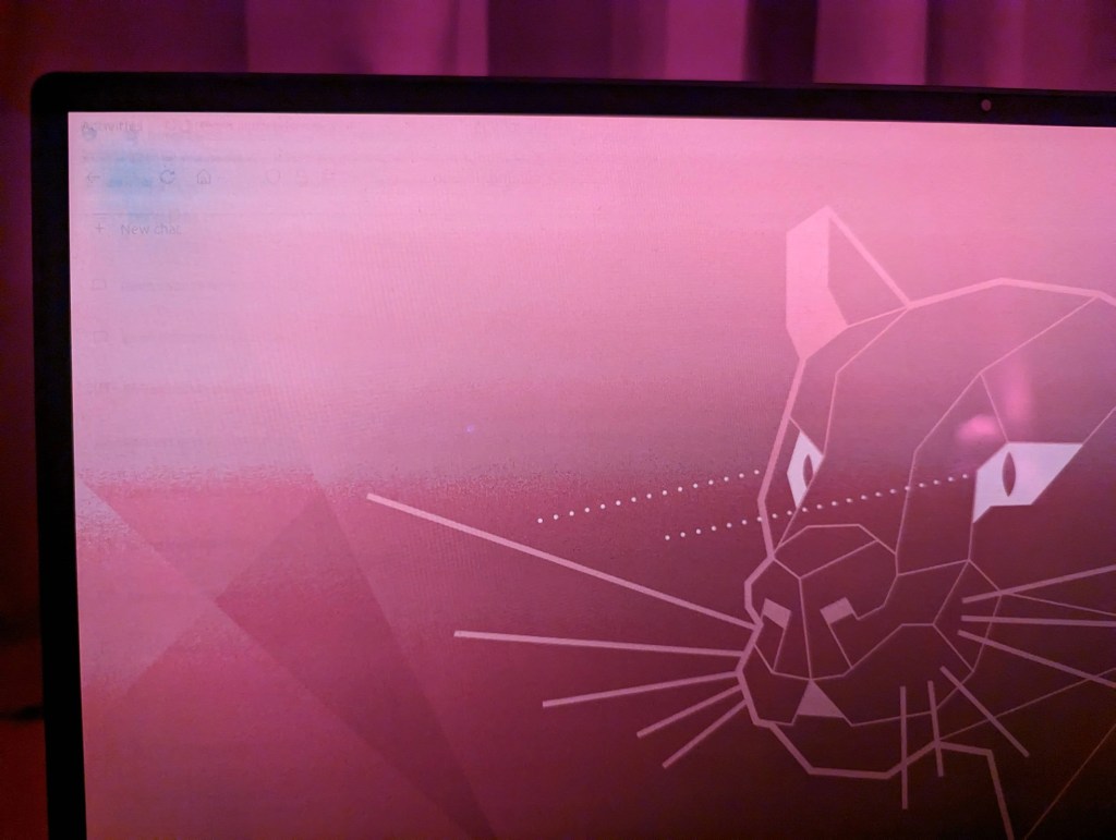 dell xps oled display burn on top left corner of the display.