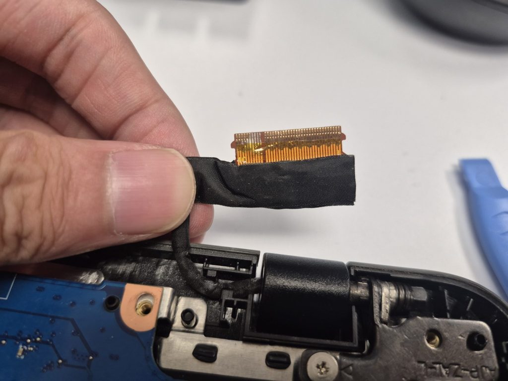 Acer Chromebook display cable repair rebuilding traces